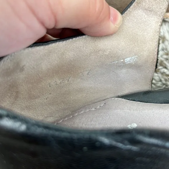 Beautifeel Pleasure Wedge D'Orsay Cutout Leather Shoes