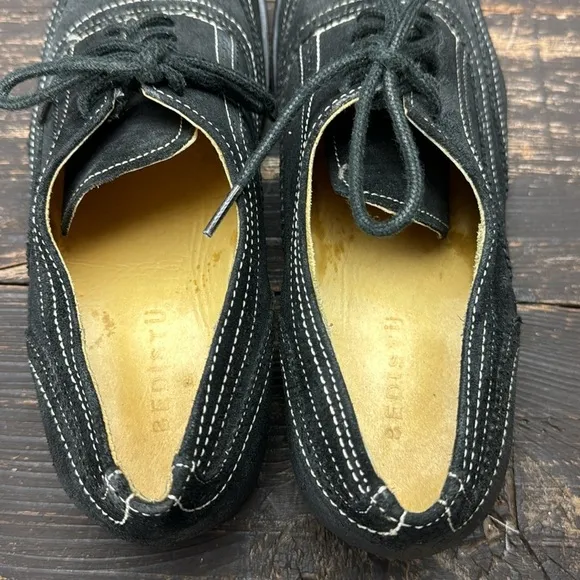 Bed Stu Leather Wingtip Oxford Shoes Size 10