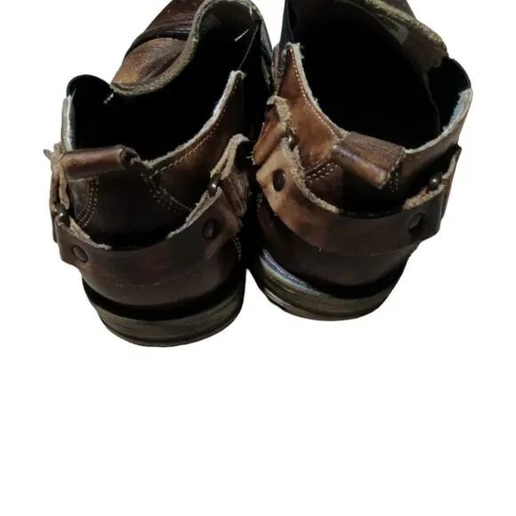 BedStu Men's two toned cobbler shoes