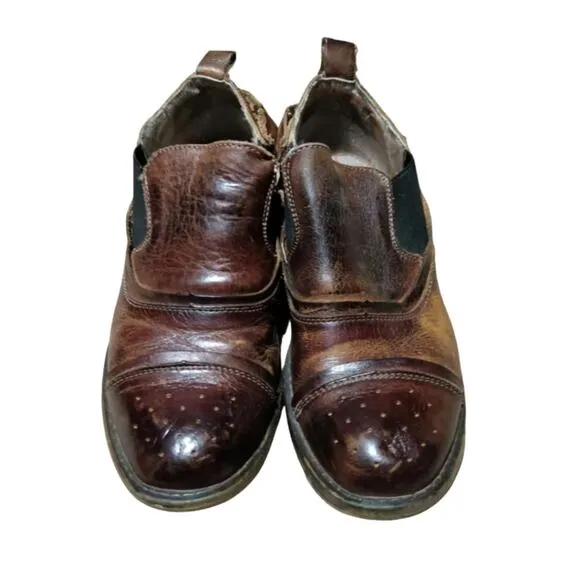 BedStu Men's two toned cobbler shoes