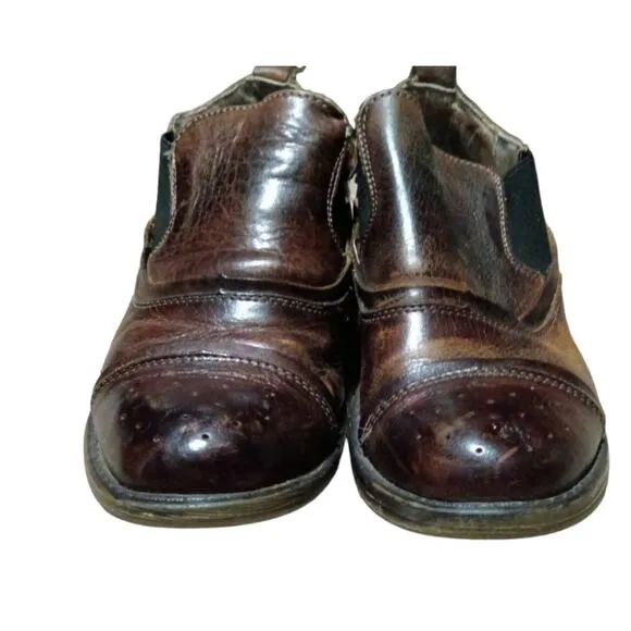 BedStu Men's two toned cobbler shoes