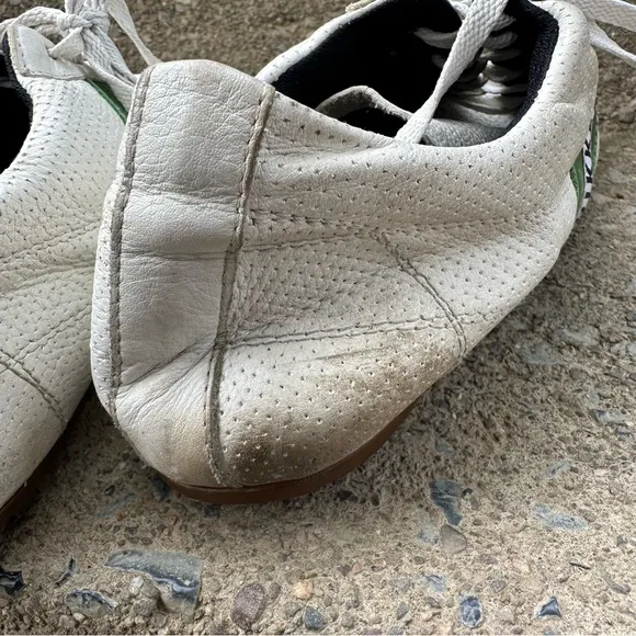 Bikkembergs Low Trainers Football Boots Soccer Sneakers Green White