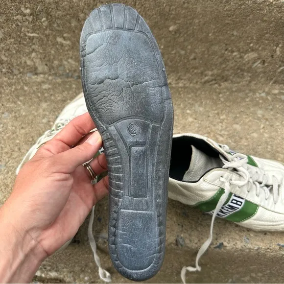 Bikkembergs Low Trainers Football Boots Soccer Sneakers Green White