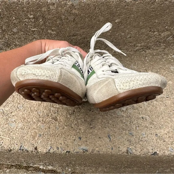 Bikkembergs Low Trainers Football Boots Soccer Sneakers Green White