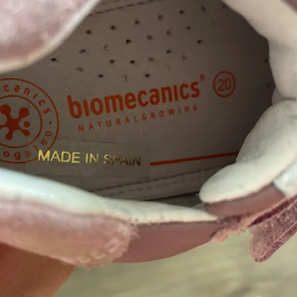 Biomechanics Orthopaedic Toddler Girl Shoes - Pink Size 4