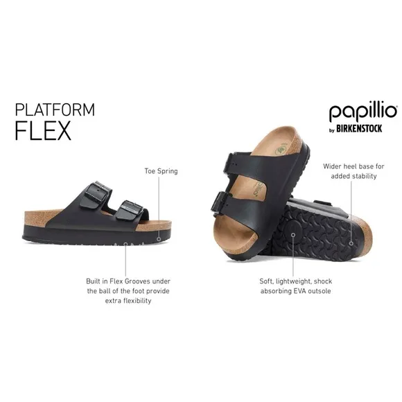 Birkenstock Arizona Flex Platform Sandals
