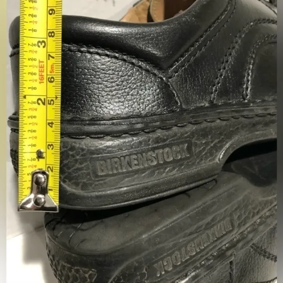 Birkenstock Black Leather Shoes