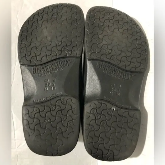 Birkenstock Black Leather Shoes