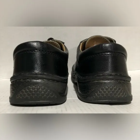 Birkenstock Black Leather Shoes