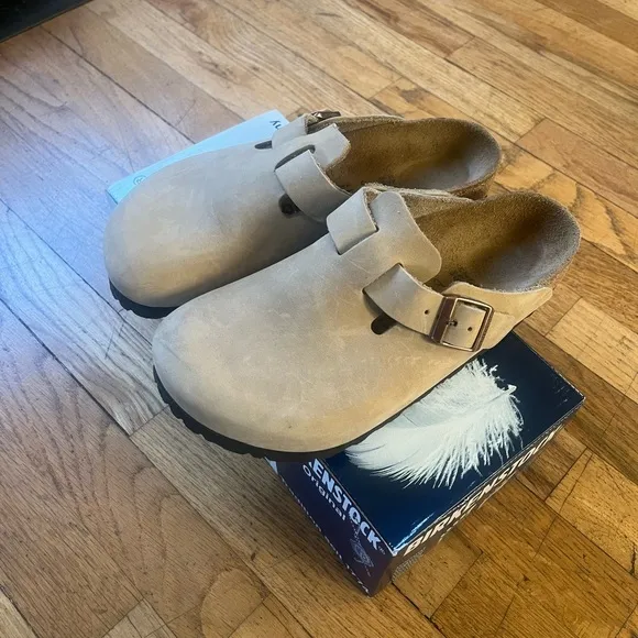 Birkenstock Boston Clogs like new