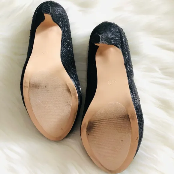Black Sparkly Shoes