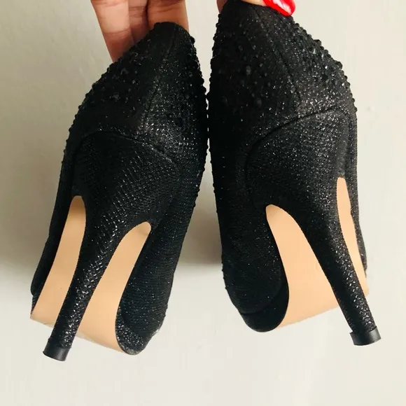 Black Sparkly Shoes