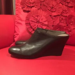 Black platform shoes