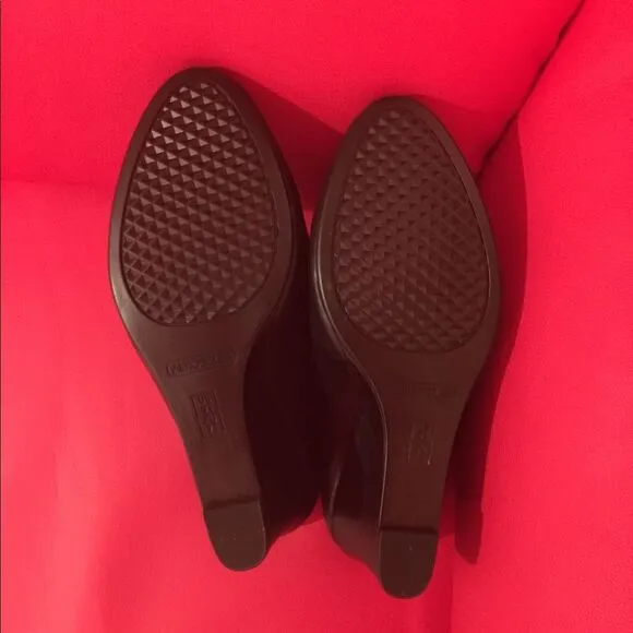 Black platform shoes