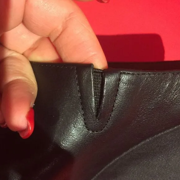 Black platform shoes