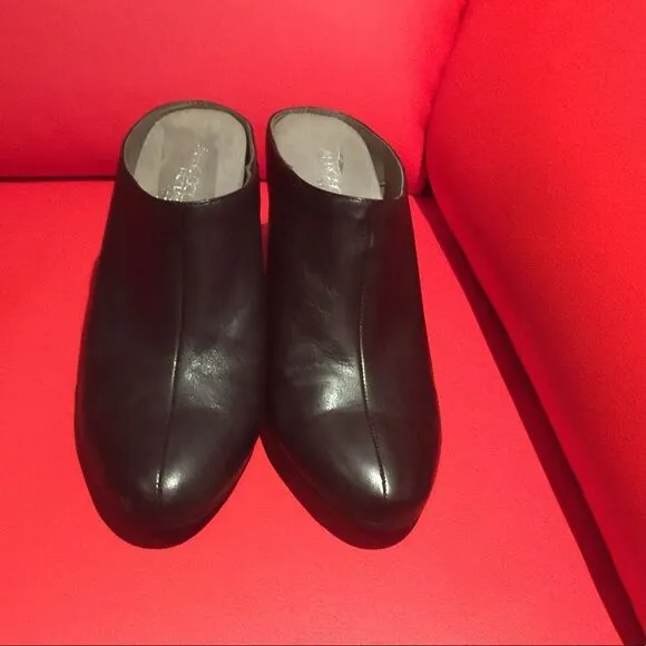 Black platform shoes