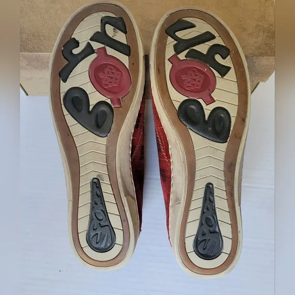 Born Kai Shoes - Red Plaid