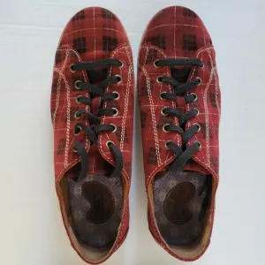 Born Kai Shoes - Red Plaid