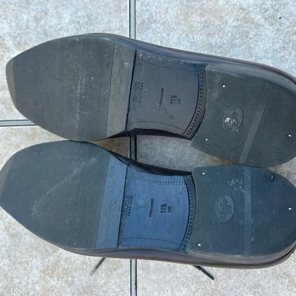 Boss leather shoes