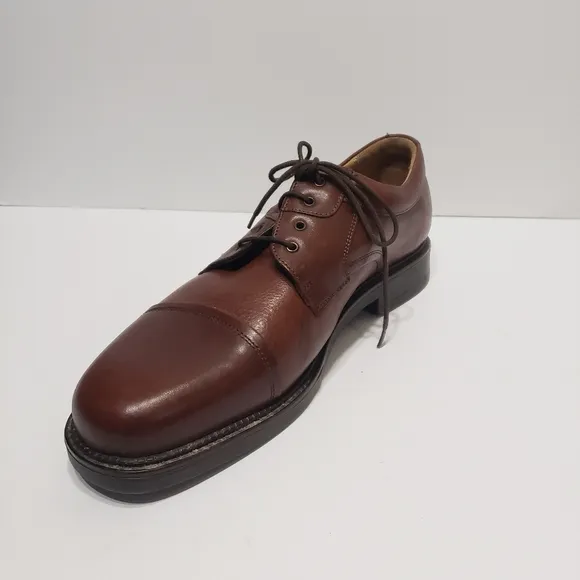 Bostonian Strada Men's Brown Leather Oxford Shoes 10.5