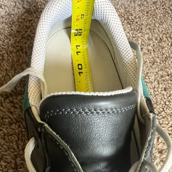 Bottega Veneta Stylish Black and Teal Men's Leather/Suede Sneakers
