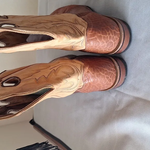 Boulet Cowboy Boots Mens Size 10