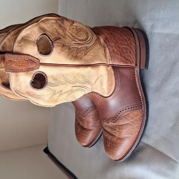 Boulet Cowboy Boots Mens Size 10