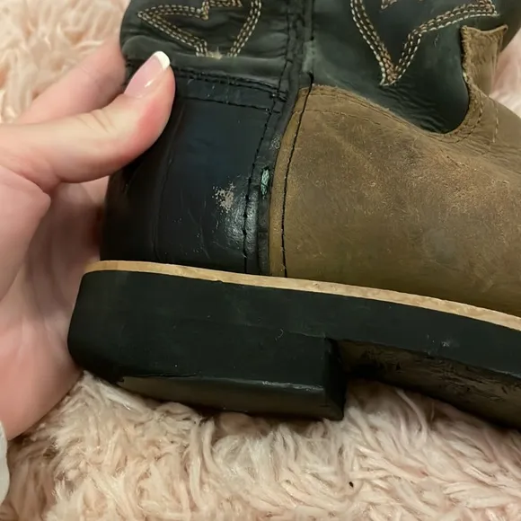 Boys Brown Cowboy Boots