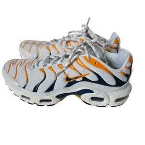 Boy's Nike Air Max Plus GS White/Marina-Kumquat-Black Sneakers