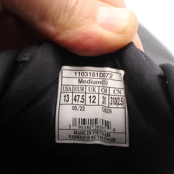 Brooks Addiction Walker 2 Men's 13 D Black Casual Shoes Sneakers 1103181D072
