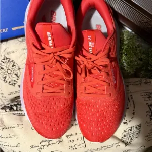 Brooks Adrenaline 24 Women's Athletic Shoes - Red