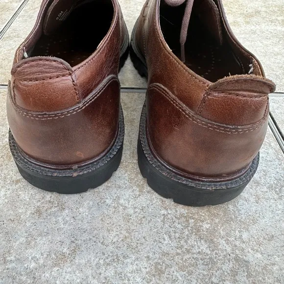 Brooks Brothers Mens Brown Leather  Shoes