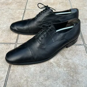 Bruno Magli black leather shoes size 12 M