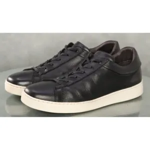 Bruno Magli Diego Men's Low Sneakers Shoes Size 9.5 Leather Black
