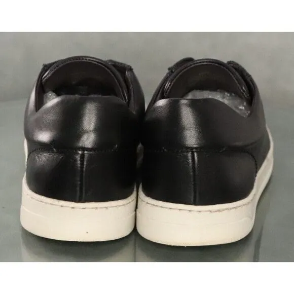 Bruno Magli Diego Men's Low Sneakers Shoes Size 9.5 Leather Black