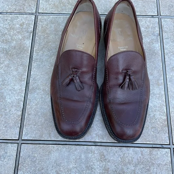 Bruno Magli leather shoes