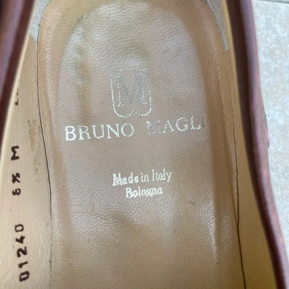 Bruno Magli leather shoes