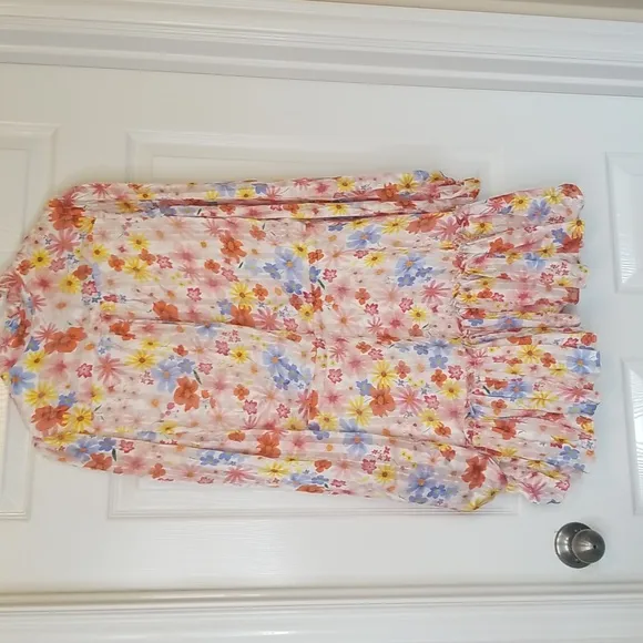 Buddy Love Grace Long Sleeve Shirt Dress Wild Flower Sixe XS