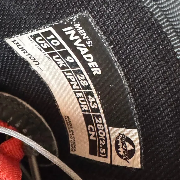 Burton Invader Snowboard Boots Mens