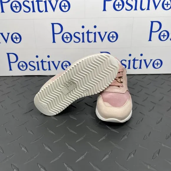 Buscemi Ventura Kid Rosa Leather Sneakers US 12 EU 30