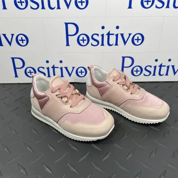 Buscemi Ventura Kid Rosa Leather Sneakers US 9 EU T25