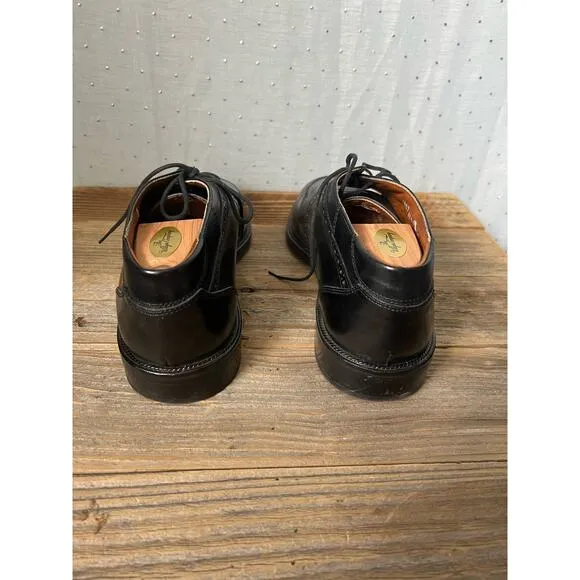 Cable &amp; Co. Black Versailles Lace-Up Oxford Dress Shoes