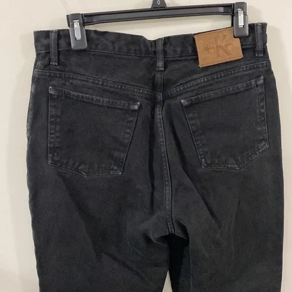 Calvin Klein vintage black high rise mom jeans size 10