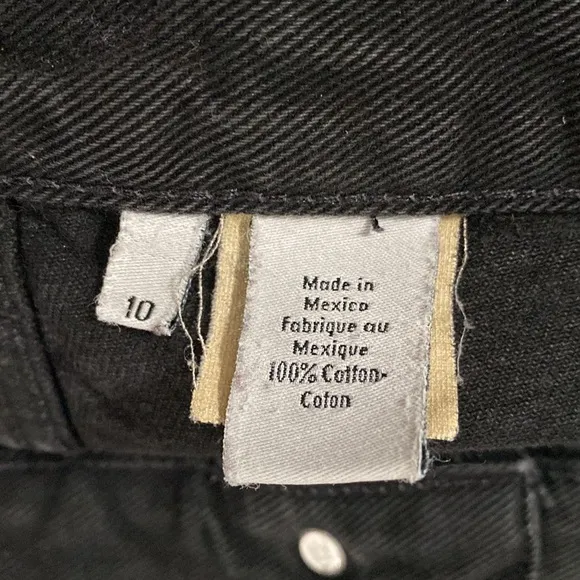 Calvin Klein vintage black high rise mom jeans size 10