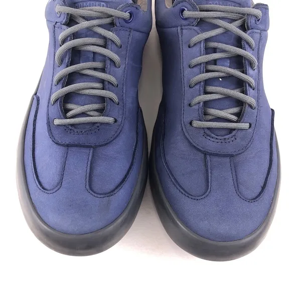 Camper Pursuit Blue Leather Casual Sneakers EUR 42