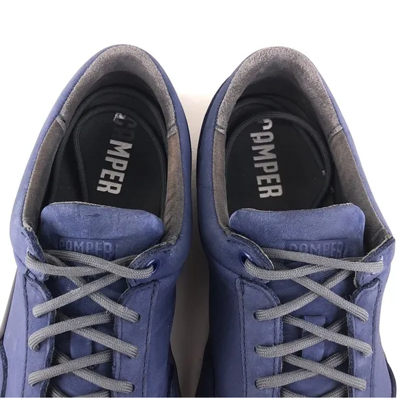 Camper Pursuit Blue Leather Casual Sneakers EUR 42