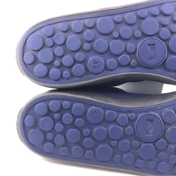 Camper Pursuit Blue Leather Casual Sneakers EUR 42