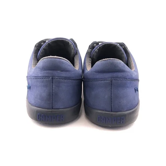 Camper Pursuit Blue Leather Casual Sneakers EUR 42