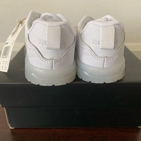 Cardi B X Reebok leather platform sneaker size 7 in white new