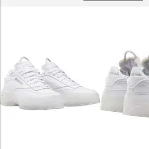 Cardi B X Reebok leather platform sneaker size 7 in white new